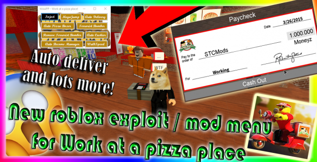 The Pizza Place Roblox Hack Scripts
